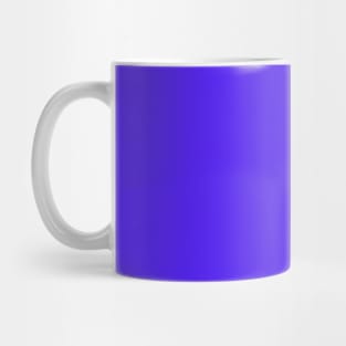 Neon Blue Plain Solid Color Mug